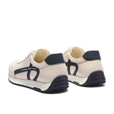 森达阿甘鞋男2025秋季新款商场同款户外运动风休闲鞋1XK01CM5