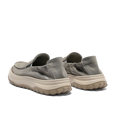 森达布鞋男2025秋季新舒适轻便一脚蹬厚底户外休闲鞋QJ011CM5