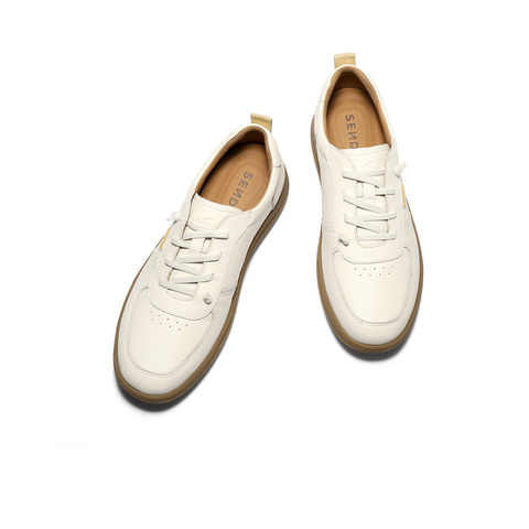 森达板鞋男2025秋新商场同款户外运动风厚底休闲鞋483B8CM5