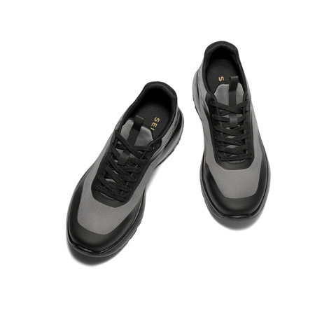 森达健步鞋男2025秋新商场同款舒适厚底户外休闲鞋1YU01CM5