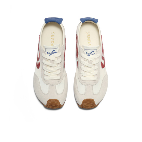 森达德训鞋女款2025秋新拼接运动风休闲鞋ZTH27CM5