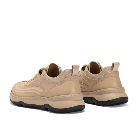 森达板鞋男款2025夏新网面透气休闲鞋JDZ29BM5