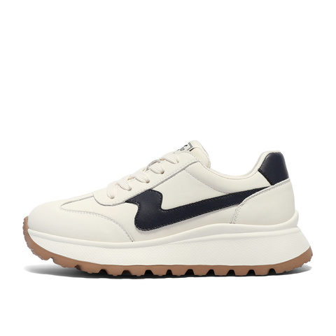 森达阿甘鞋女2025秋新商场同款运动风德训休闲鞋XQG01CM5