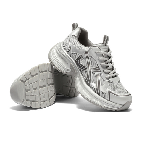 森达网面鞋女款2025秋新商场同款运动休闲厚底老爹鞋XRD01CM5