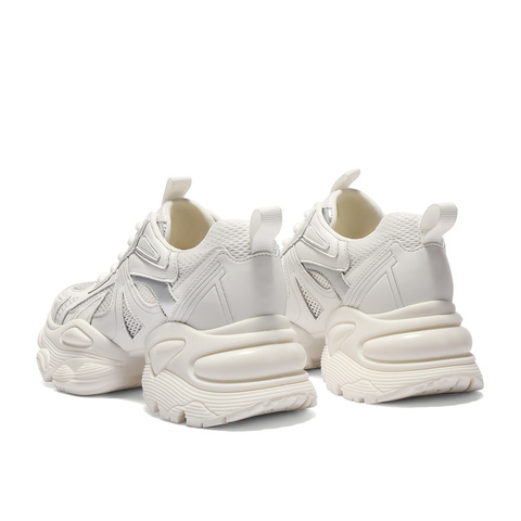 森达网面鞋女款2025夏新户外运动风厚底休闲老爹鞋ZTG41BM5