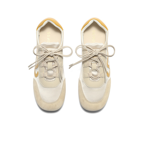 森达德训鞋女2025秋季新款拼接百搭平底运动休闲板鞋ZTH40CM5