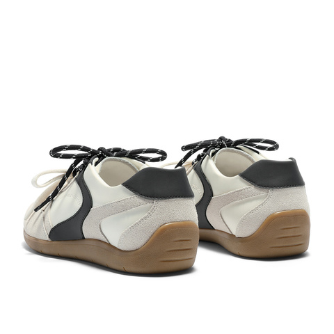 森达德训鞋女款2025秋季新款户外运动风平底阿甘休闲鞋4ZS22CM5