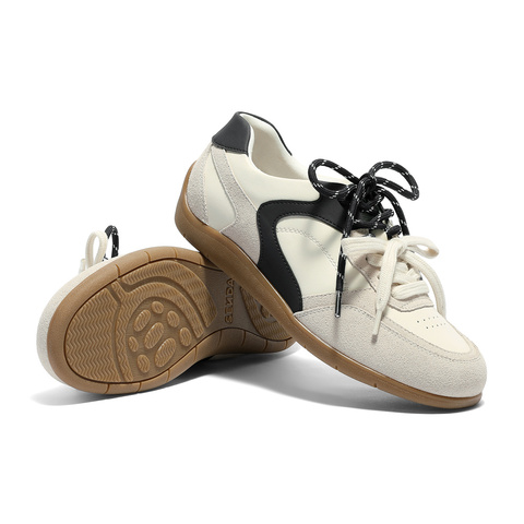 森达德训鞋女款2025秋季新款户外运动风平底阿甘休闲鞋4ZS22CM5