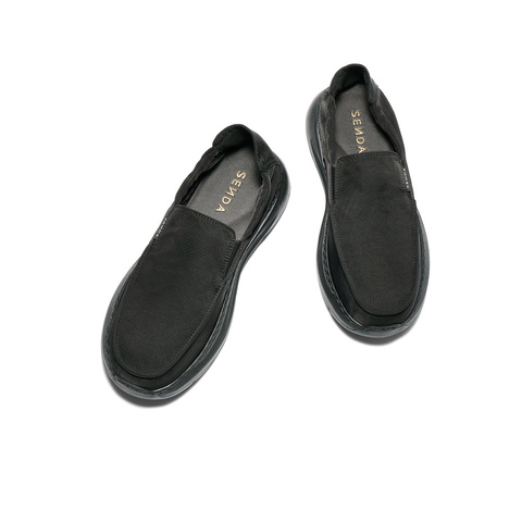 森达布鞋男2025秋新商场同款舒适轻便一脚蹬厚底休闲鞋1YC01CM5