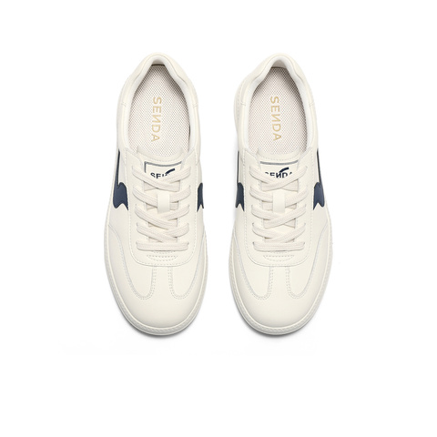 森达德训鞋女款2025秋新商场同款运动休闲小白板鞋4HOC7CM5