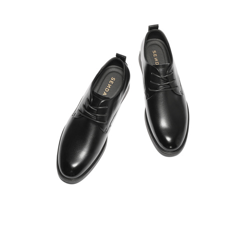 森达正装皮鞋男2025秋新商场同款通勤职场商务鞋1YN01CM5