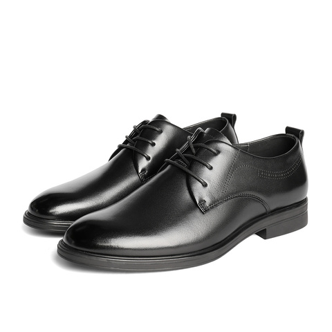 森达正装皮鞋男2025秋新商场同款通勤职场商务鞋1YN01CM5