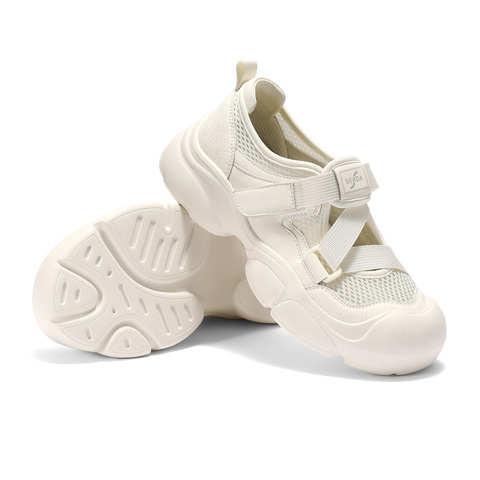 森达网面鞋女款2025夏新运动老爹运动凉鞋ZTG57BM5