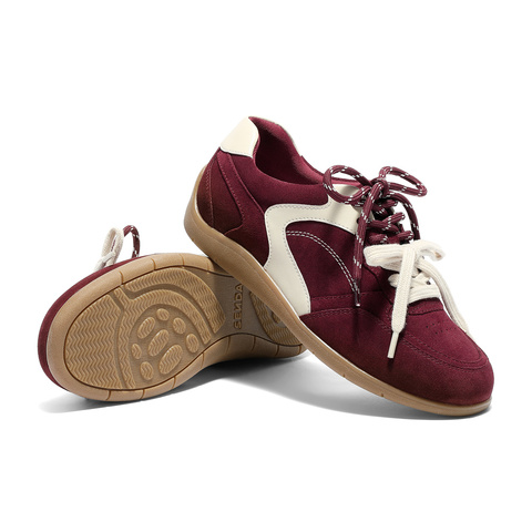 森达德训鞋女款2025秋季新款户外运动风平底阿甘休闲鞋4ZS22CM5