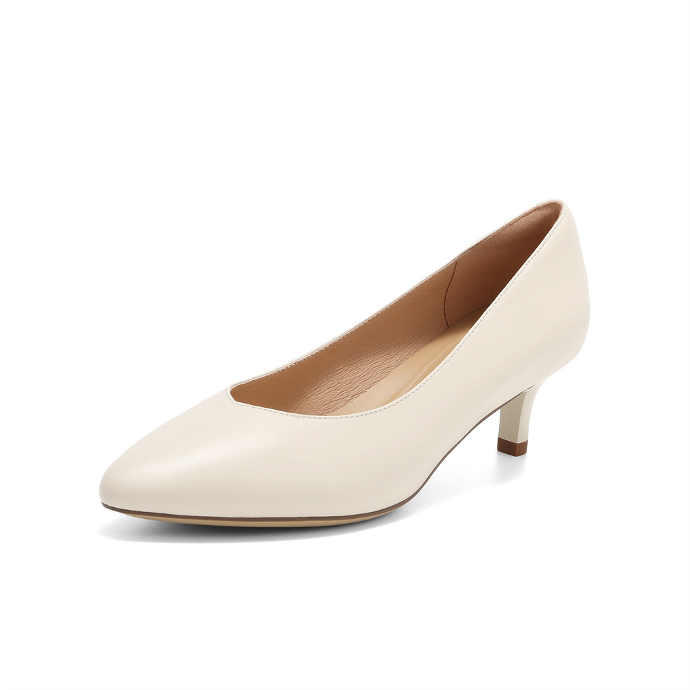 森达时装鞋女2025秋季新款商场同款气质细跟浅口单鞋4YT01CQ5