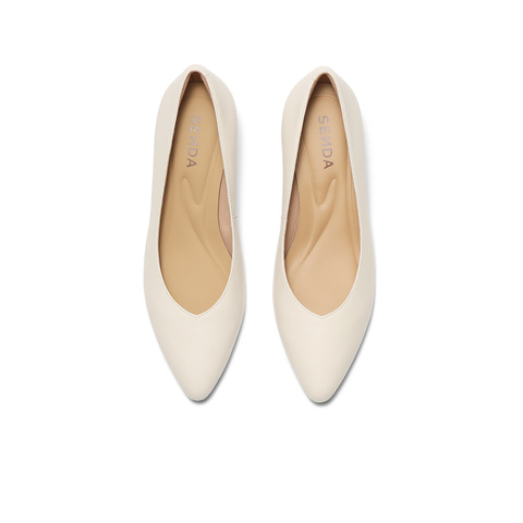 森达时装鞋女2025秋季新款商场同款气质细跟浅口单鞋4YT01CQ5