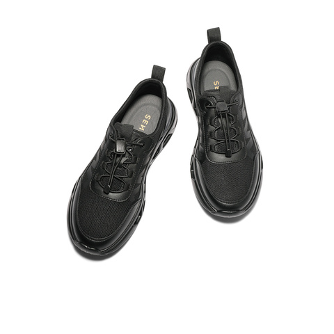 森达健步鞋男2025秋新商场同款轻便运动厚底休闲鞋1XY01CM5