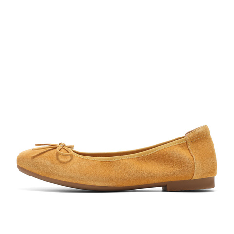 森达奶奶鞋女2025秋新商场同款通勤舒适平底浅口单鞋XNZ01CQ5