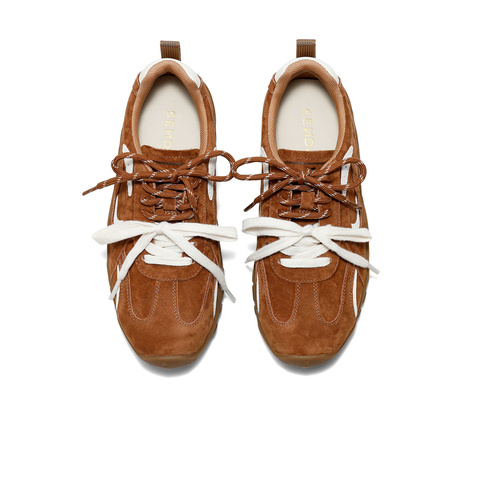 森达德训鞋女款2025秋季新款商场同款运动月牙休闲鞋XPY01CM5