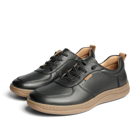 森达板鞋男2025秋新商场同款户外运动风厚底休闲鞋483B8CM5