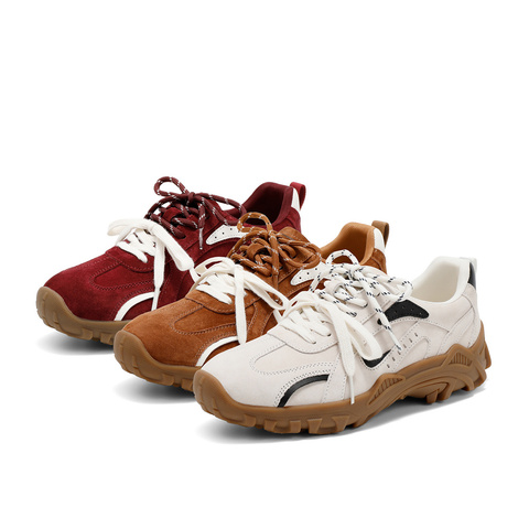 森达德训鞋女款2025秋季新款商场同款运动月牙休闲鞋XPY01CM5