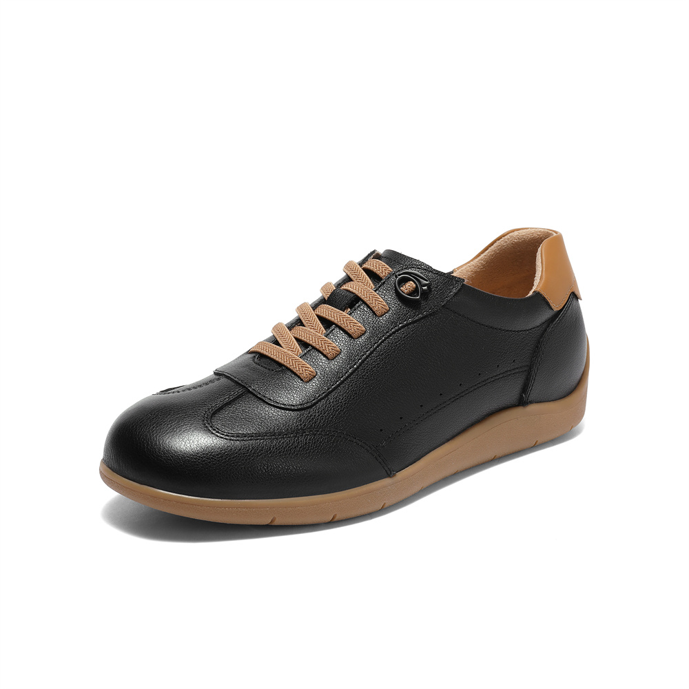 森达德训鞋女2025秋新商场同款简约运动平底休闲鞋4ZS20CM5