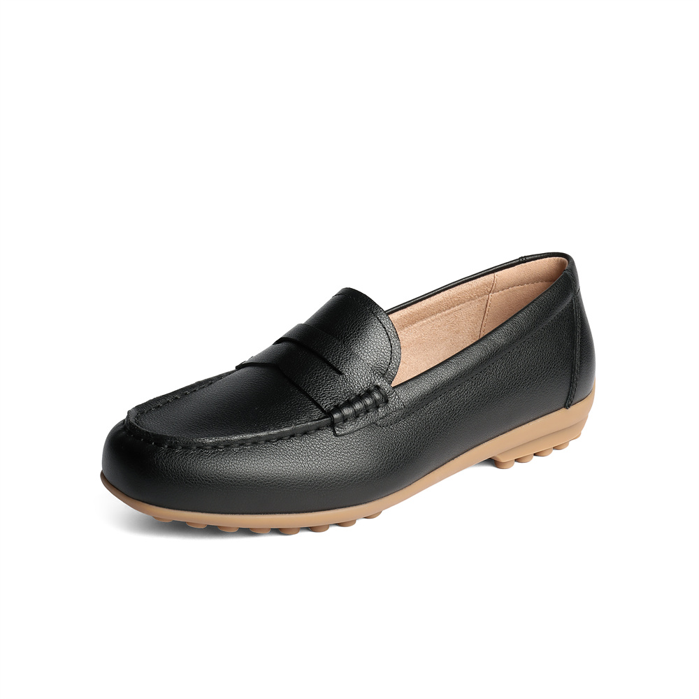 森达乐福鞋女款2025秋新商场同款简约通勤舒适单鞋4HT22CA5