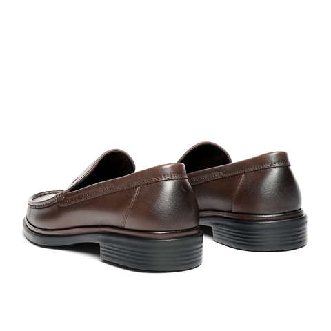 森达正装皮鞋男2025秋新商场同款一脚蹬职场商务皮鞋K5U01CM5