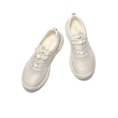 森达健步鞋男2025秋新商场同款舒适轻便厚底休闲鞋1YB01CM5