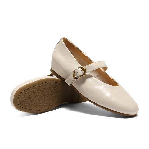 森达玛丽珍鞋女2025秋新商场同款软面增高浅口单鞋XRY01CQ5