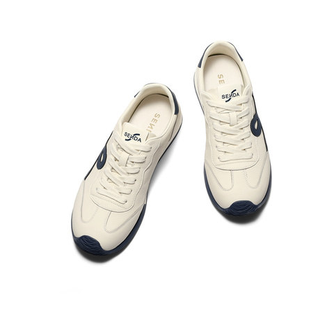 森达德训鞋男2025秋新商场同款百搭平底休闲板鞋1YX01CM5