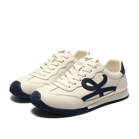 森达德训鞋男2025秋新商场同款百搭平底休闲板鞋1YX01CM5