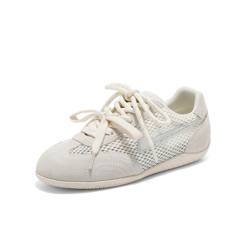 森达德训鞋女2025夏新网面透气户外舒适休闲板鞋ZTG70BM5