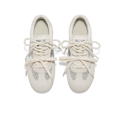 森达德训鞋女2025夏新网面透气户外舒适休闲板鞋ZTG70BM5