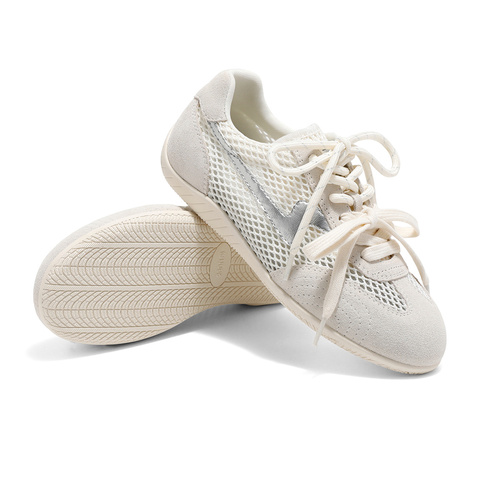 森达德训鞋女2025夏新网面透气户外舒适休闲板鞋ZTG70BM5