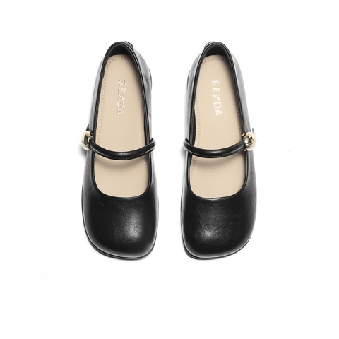 森达玛丽珍女2025秋新商场同款简约时尚浅口单鞋XUG01CQ5