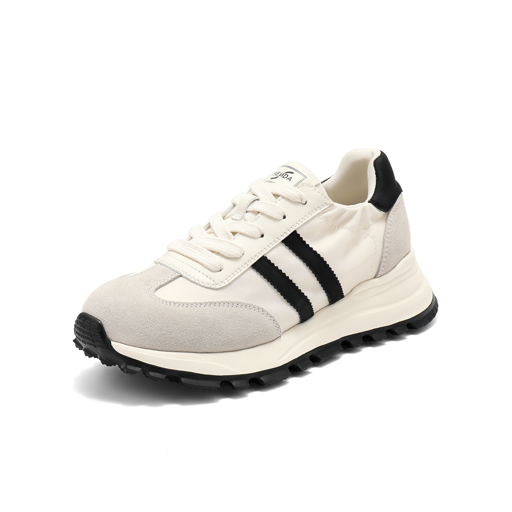 森达阿甘鞋女2025秋新拼接户外厚底德训休闲鞋ZTH59CM5