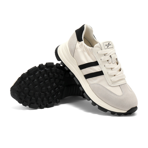 森达阿甘鞋女2025秋新拼接户外厚底德训休闲鞋ZTH59CM5