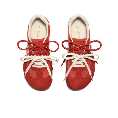 森达德训鞋女2025秋季新款拼接百搭户外休闲板鞋ZTH65CM5