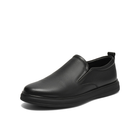 森达休闲皮鞋男2025秋新商场同款软面经典简约休闲鞋K5R02CM5