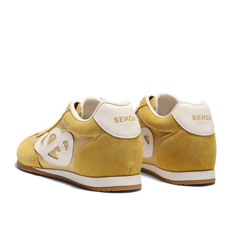 森达阿甘鞋女2025秋季新款商场同款拼接户外休闲鞋XSE01CM5