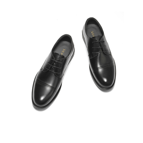 森达正装鞋男2025秋新商场同款通勤商务皮鞋婚鞋1XT01CM5