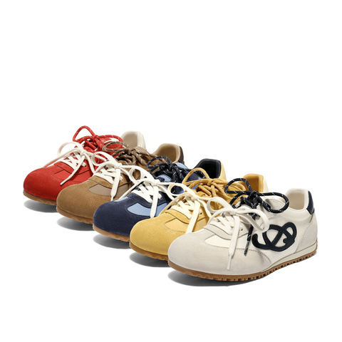 森达德训鞋女2025秋季新款拼接百搭户外休闲板鞋ZTH65CM5