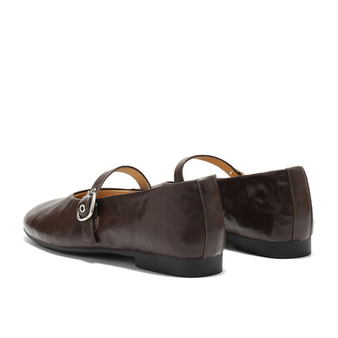 森达玛丽珍鞋女2025秋新时尚芭蕾平跟休闲浅口单鞋WP036CQ5