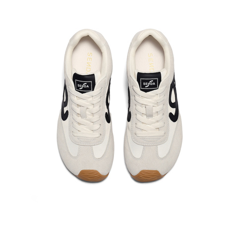 森达阿甘鞋女2025秋季新款商场同款拼接户外休闲鞋XSE01CM5