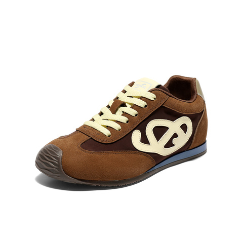 森达阿甘鞋女2025秋季新款商场同款拼接户外休闲鞋XSE01CM5