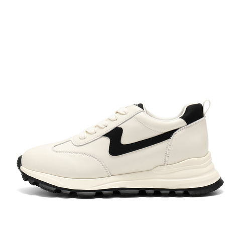 森达阿甘鞋女2025秋新商场同款户外运动风厚底休闲鞋XRK01CM5