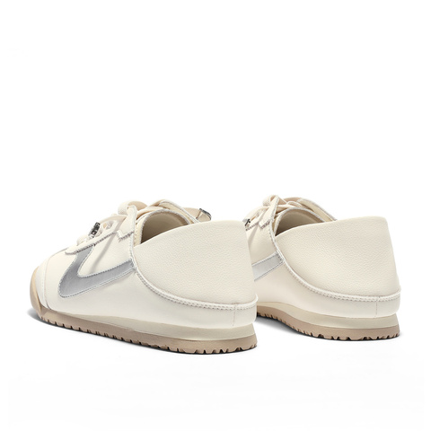 森达德训鞋女款2025夏新运动风休闲小白板鞋WP013BM5