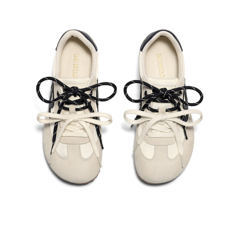 森达德训鞋女2025秋季新款拼接百搭户外休闲板鞋ZTH65CM5