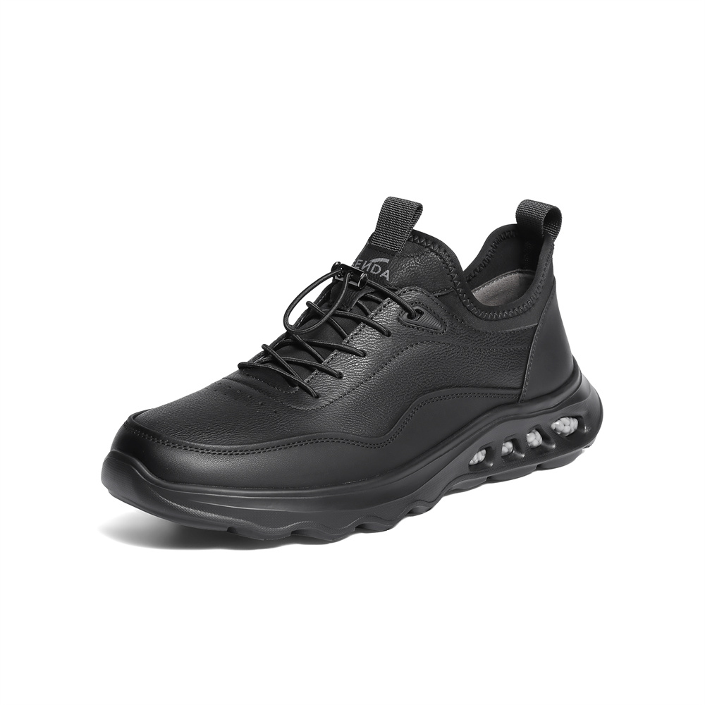 森达健步鞋男2025冬季新款商场同款运动厚底休闲鞋1ZR01DM5